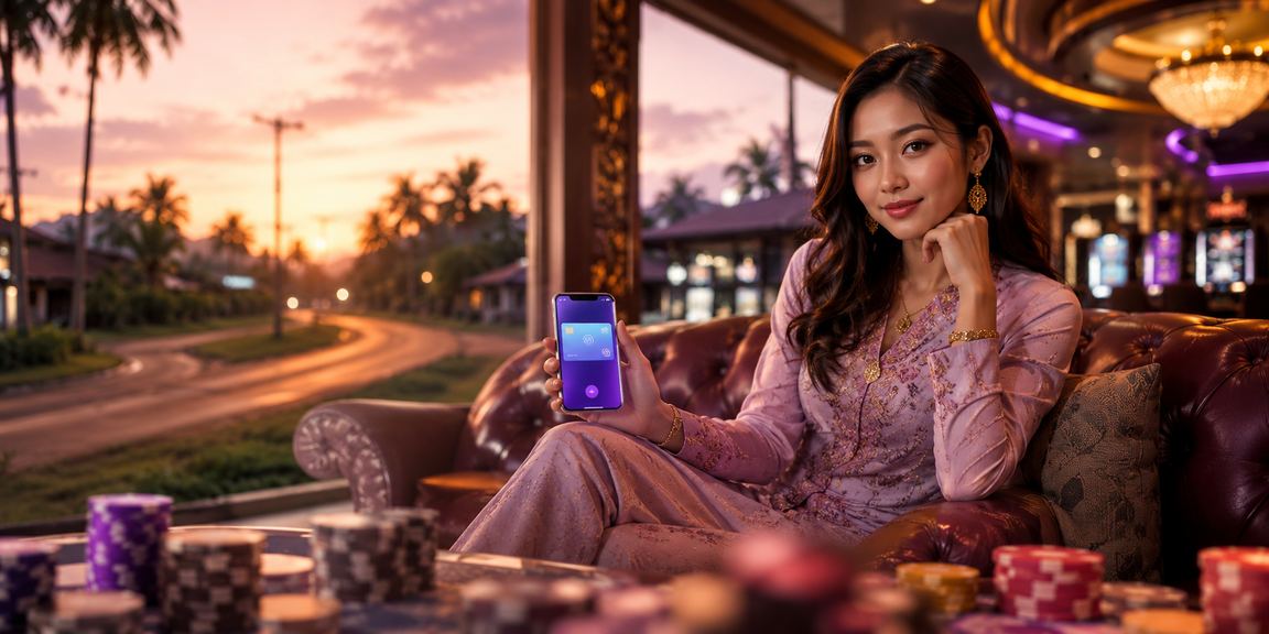 Pengguna Malaysia menikmati kasino hiburan dalam talian di r129